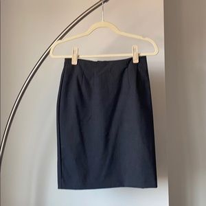 H&M pencil skirt - gray, size 4 (US)
